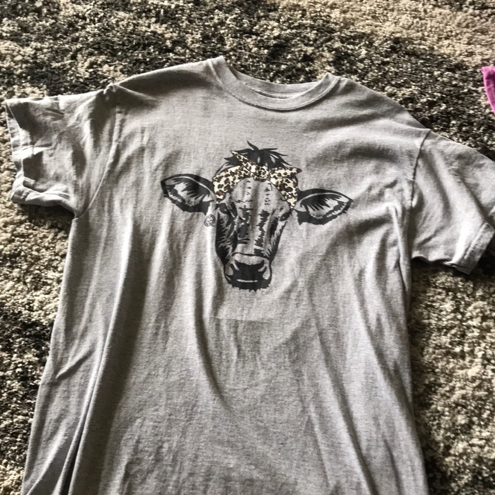 Leopard Bandana havin’ Cow